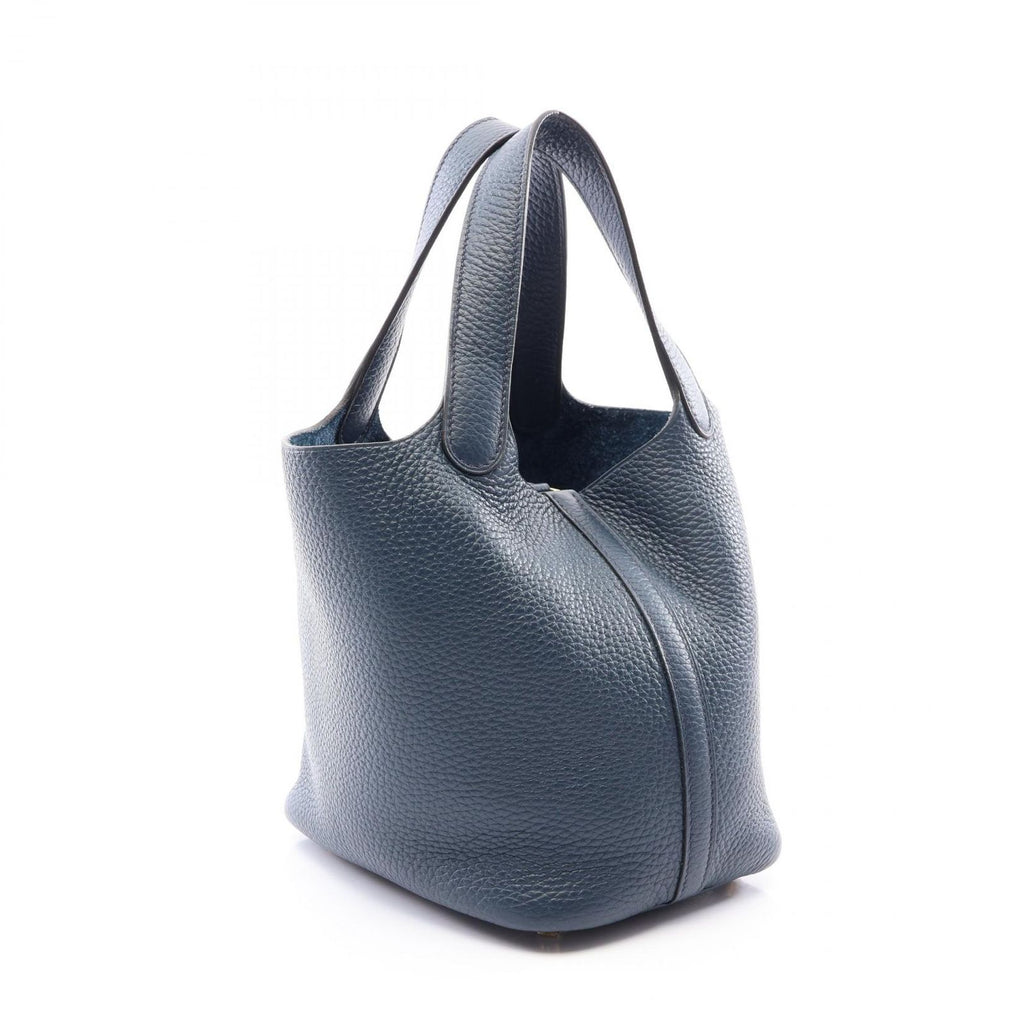Hermes Handbag Picotin Lock PM Blue Deplus — view 2