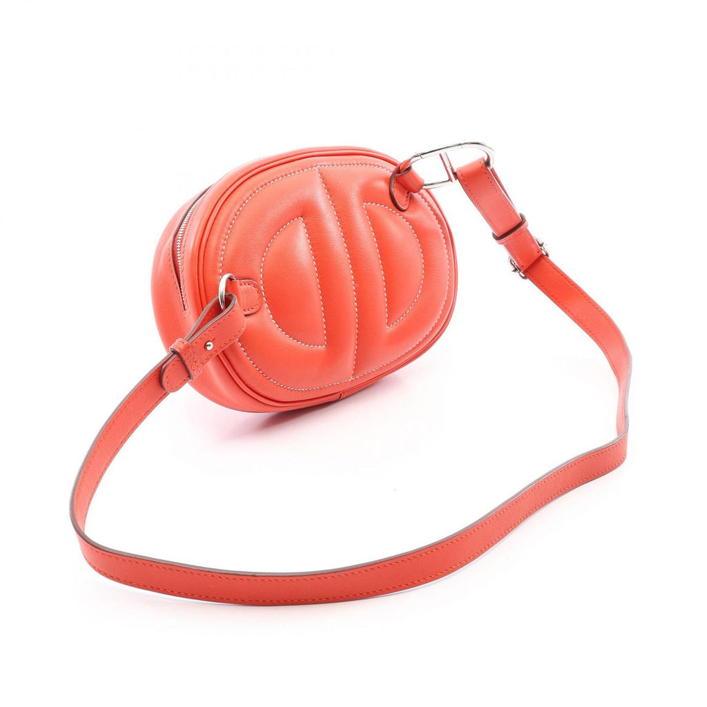 Hermes Waist Bag in the Loop Verso Rouge Pivoine Tail Batte — view 2