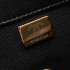 Chanel Shoulder Bag Quilted Gray Round Flap Chain — view 5