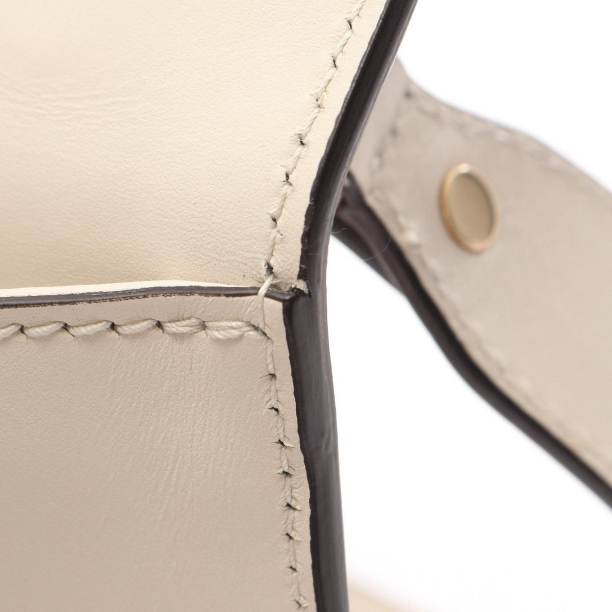 Gucci Shoulder Bag Sylvie Small Web Line 2-Way White Navy Red Leather — view 5