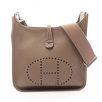 Hermes Shoulder Bag Evelyne 3 Trois PM Etoupe Leather