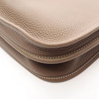 Hermes Shoulder Bag Evelyne 3 Trois PM Etoupe Leather — view 6