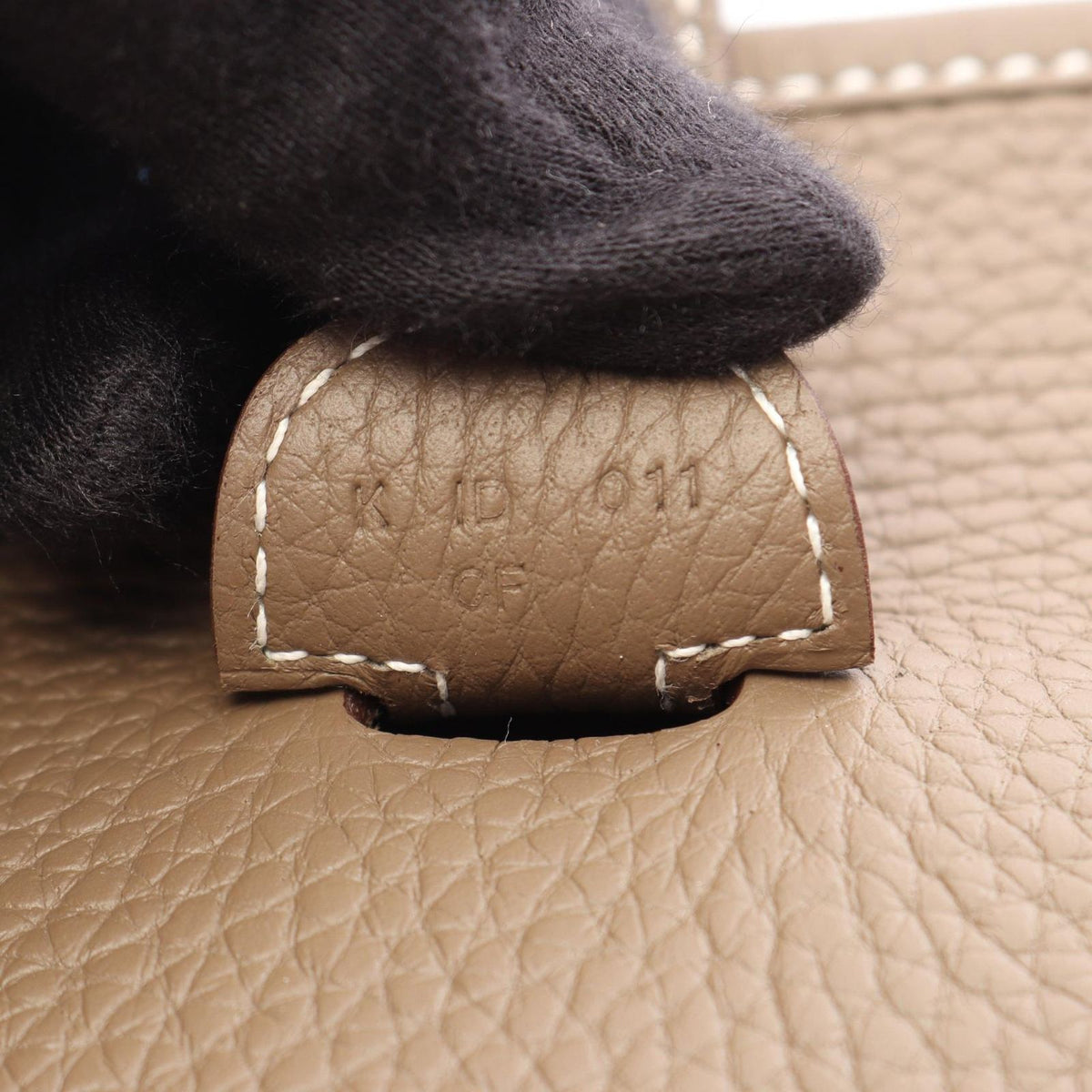 Hermes Shoulder Bag Evelyne 3 Trois PM Etoupe Leather — view 5