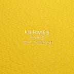 Hermes Handbag Picotin Lock PM Lime Leather — view 4