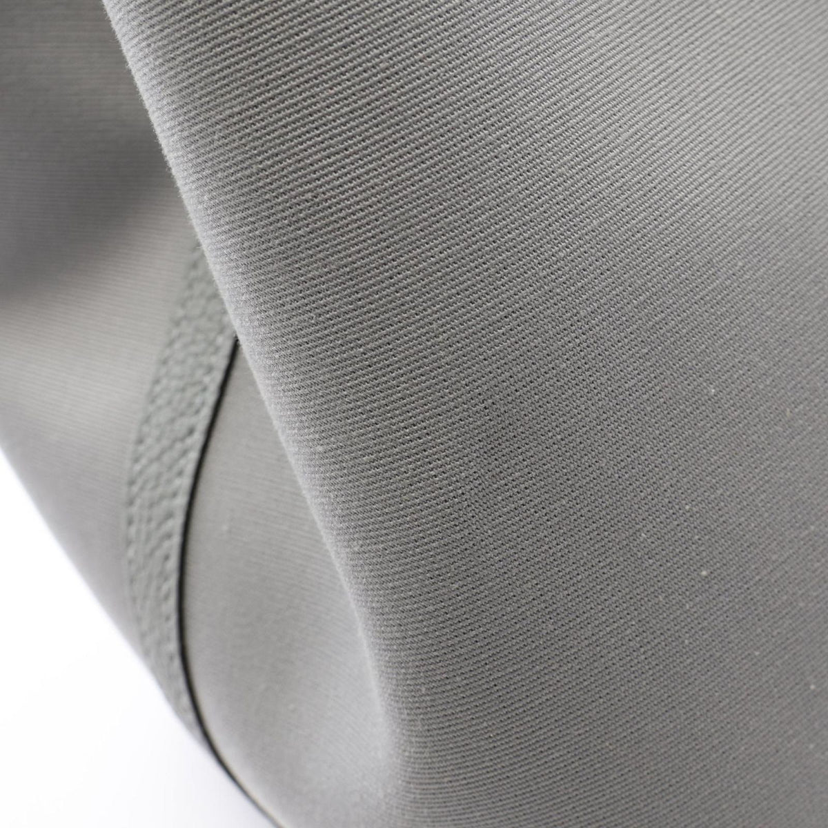 Hermes Tote Bag Garden Party PM Gray Pantin Canvas Leather — view 7