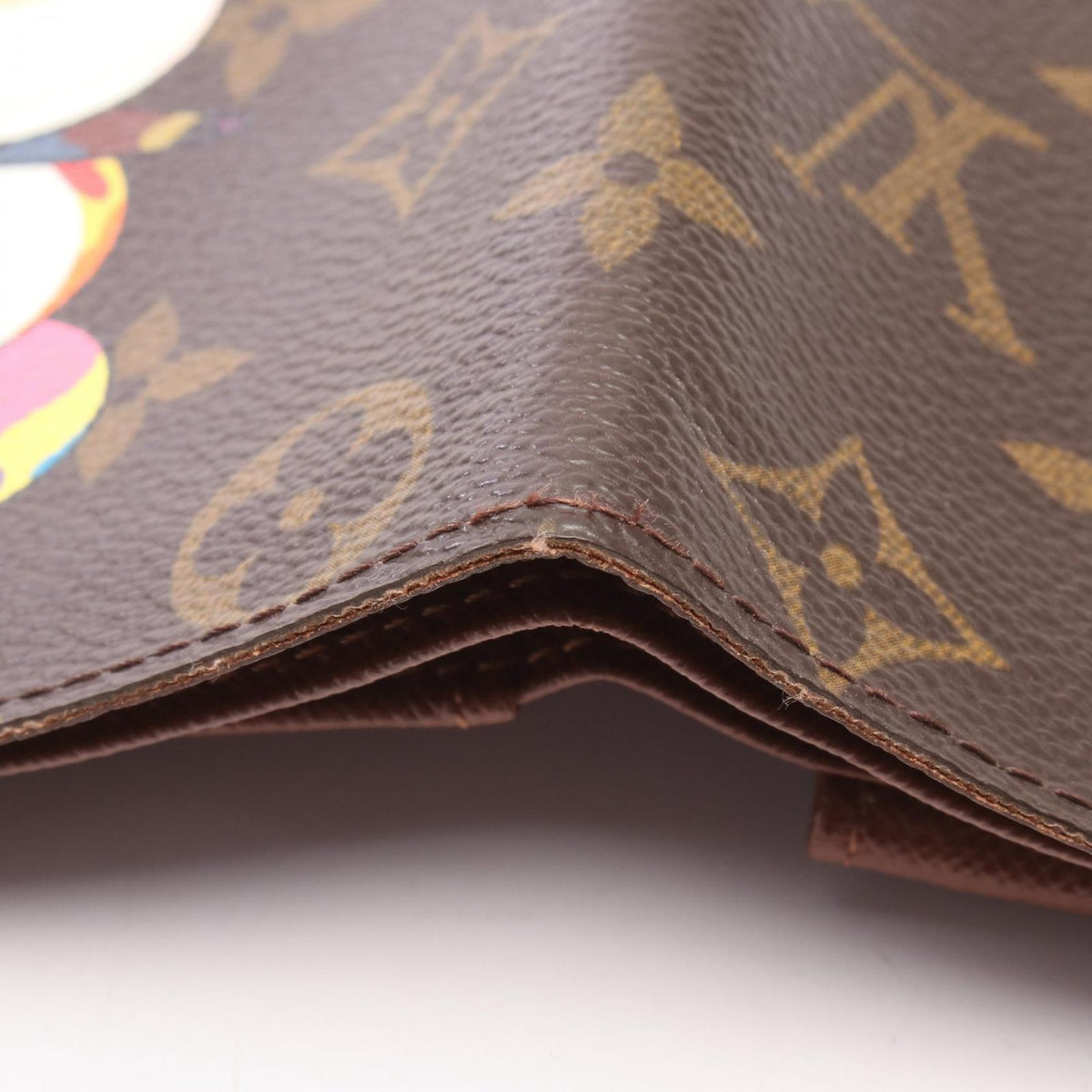Louis Vuitton Bifold Wallet Portefeuille Cartes Credit Monogram Panda — view 8