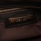 Bottega Veneta Handbag 2-Way Beige Dark Brown Canvas Leather Shoulder — view 4