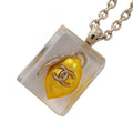 Chanel Necklace CC Logo Lemon