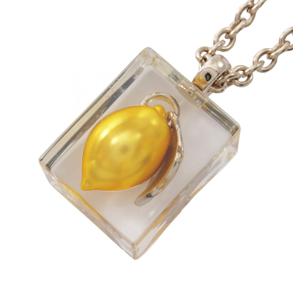 Chanel Necklace CC Logo Lemon — view 2
