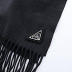 Prada Scarf Triangle Logo Silk — view 4
