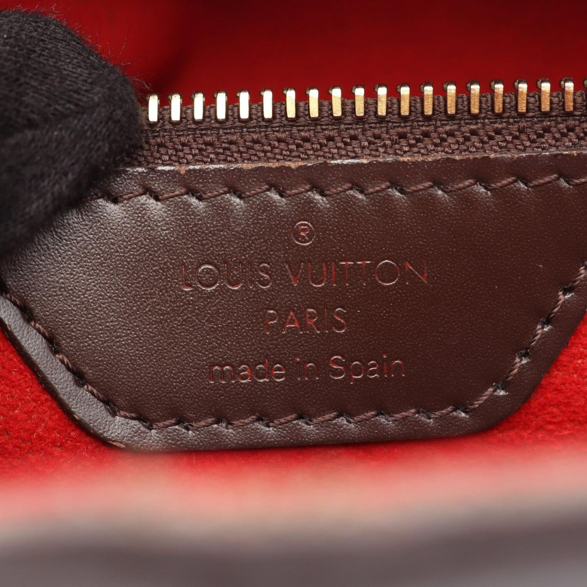 Louis Vuitton Tote Bag Hampstead PM Damier Ebene Leather — view 4