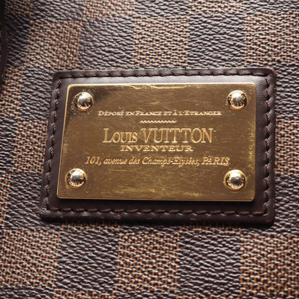 Louis Vuitton Tote Bag Hampstead PM Damier Ebene Leather — view 8