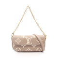 Louis Vuitton Handbag Wallet on Chain Ivy Bicolor Monogram Empreinte 2-Way