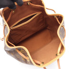 Louis Vuitton Backpack Montsouris MM Monogram Leather — view 3