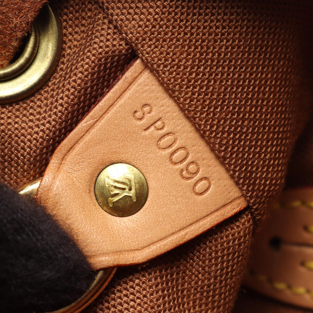 Louis Vuitton Backpack Montsouris MM Monogram Leather — view 5