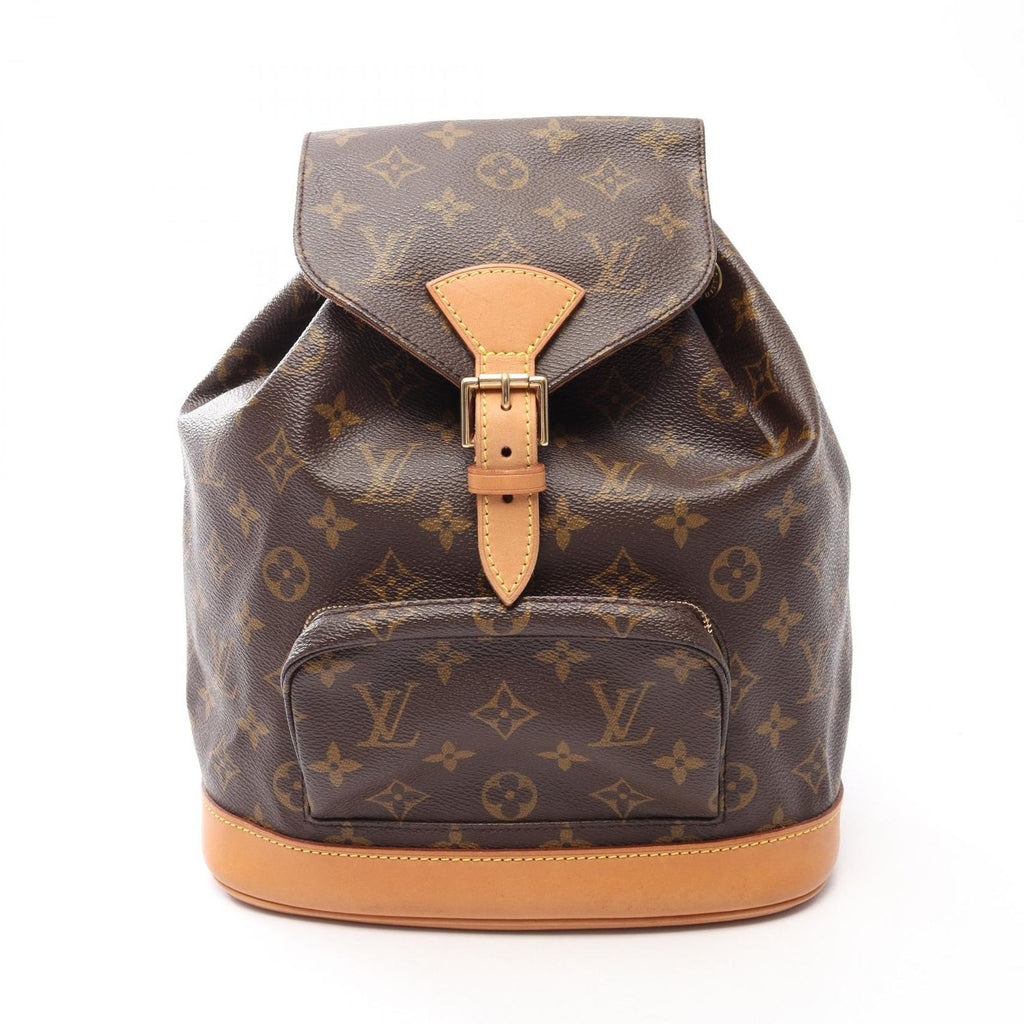 Louis Vuitton Backpack Montsouris MM Monogram Leather