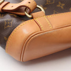 Louis Vuitton Backpack Montsouris MM Monogram Leather — view 8