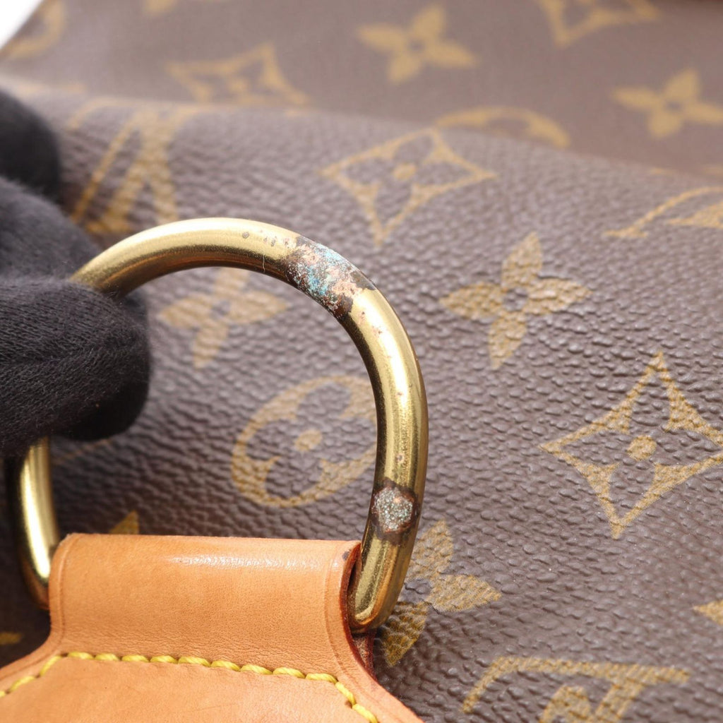 Louis Vuitton Backpack Montsouris MM Monogram Leather — view 6
