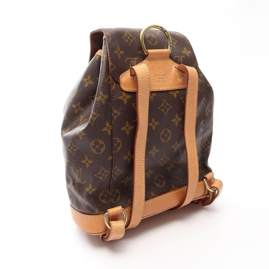 Louis Vuitton Backpack Montsouris MM Monogram Leather — view 2