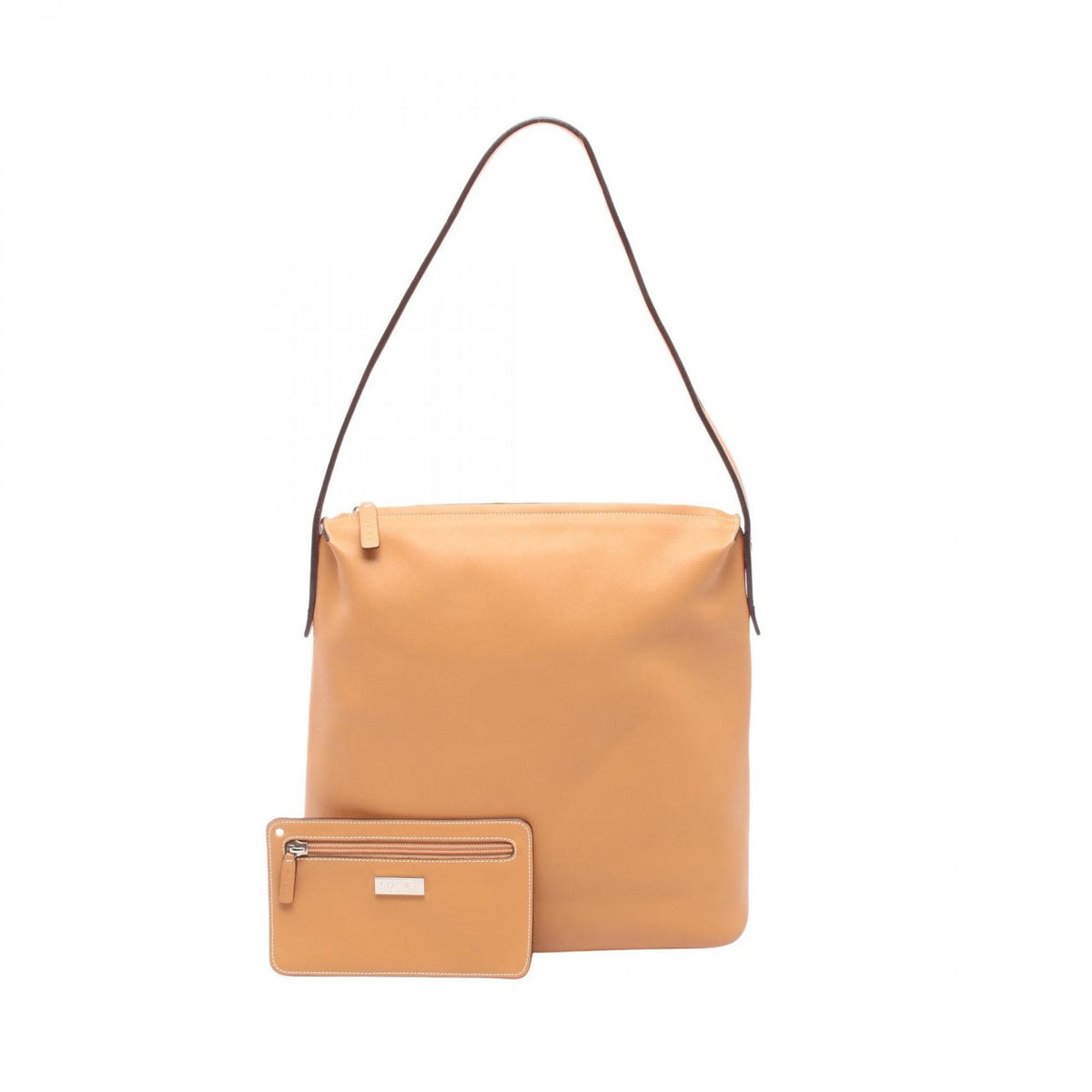 Loewe Shoulder Bag Beige Leather