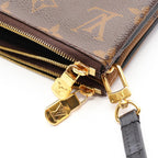 Louis Vuitton Shoulder Bag Pochette Double Zip Leather — view 6