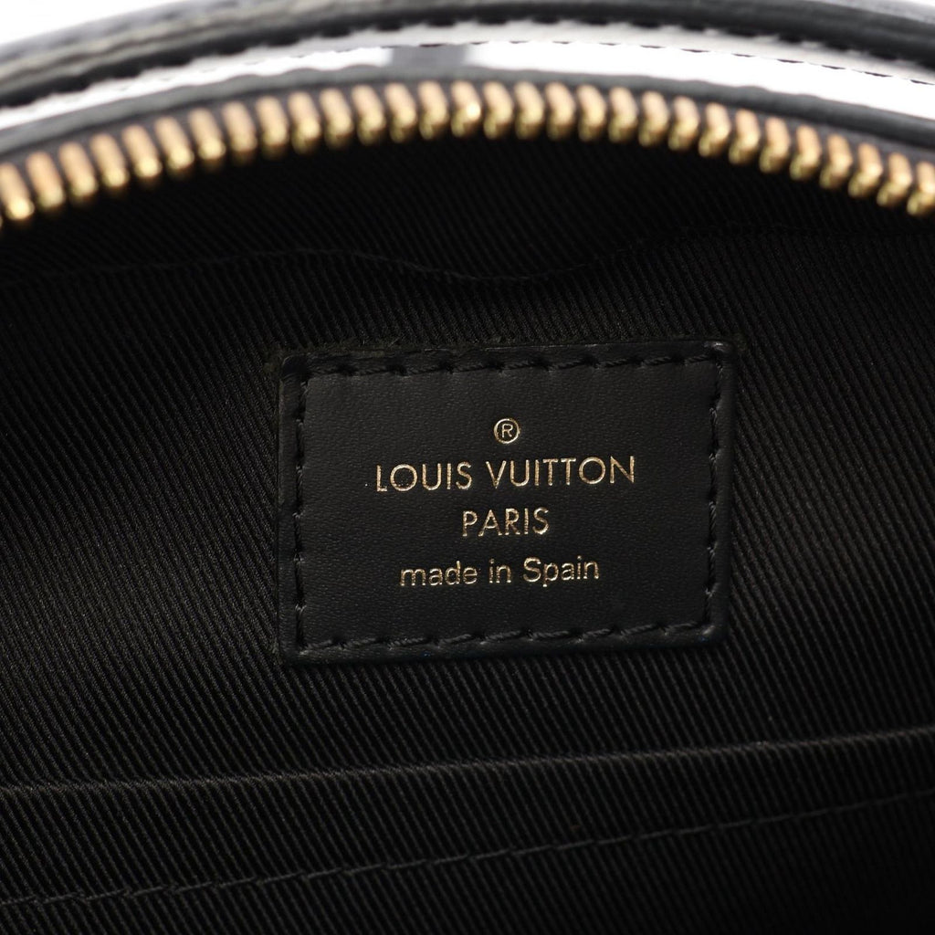 Louis Vuitton Shoulder Bag Saintonge 2-Way Noir Leather — view 4