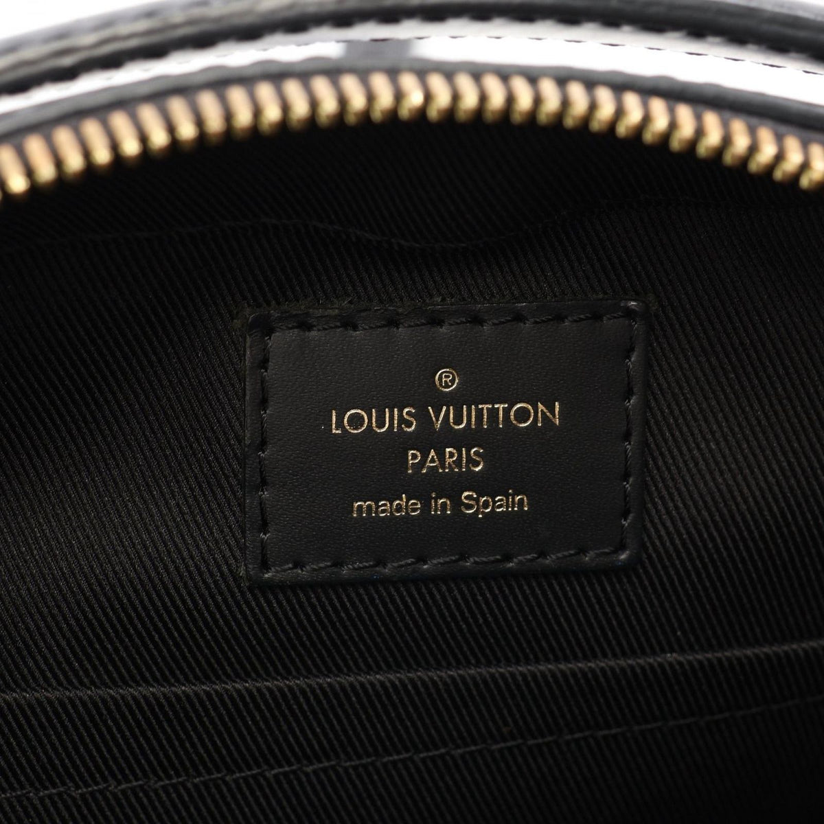 Louis Vuitton Shoulder Bag Saintonge 2-Way Noir Leather — view 4
