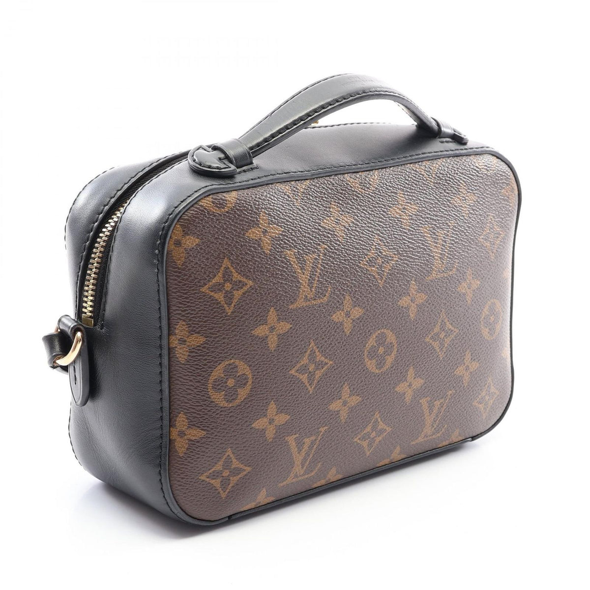 Louis Vuitton Shoulder Bag Saintonge 2-Way Noir Leather — view 2