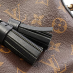 Louis Vuitton Shoulder Bag Saintonge 2-Way Noir Leather — view 8