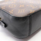 Louis Vuitton Shoulder Bag Saintonge 2-Way Noir Leather — view 7