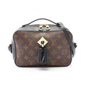 Louis Vuitton Shoulder Bag Saintonge 2-Way Noir Leather