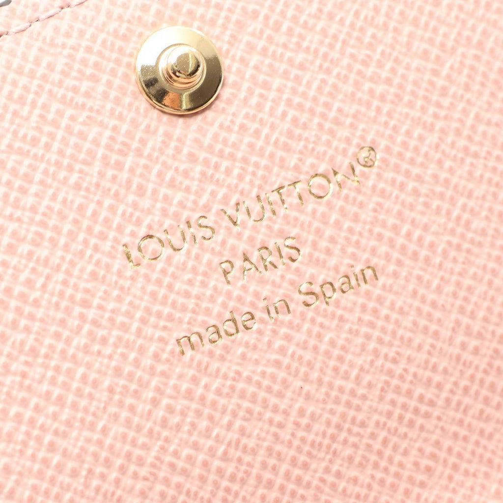 Louis Vuitton Coin Purse Porte Monnaie Rosalie Leather — view 4