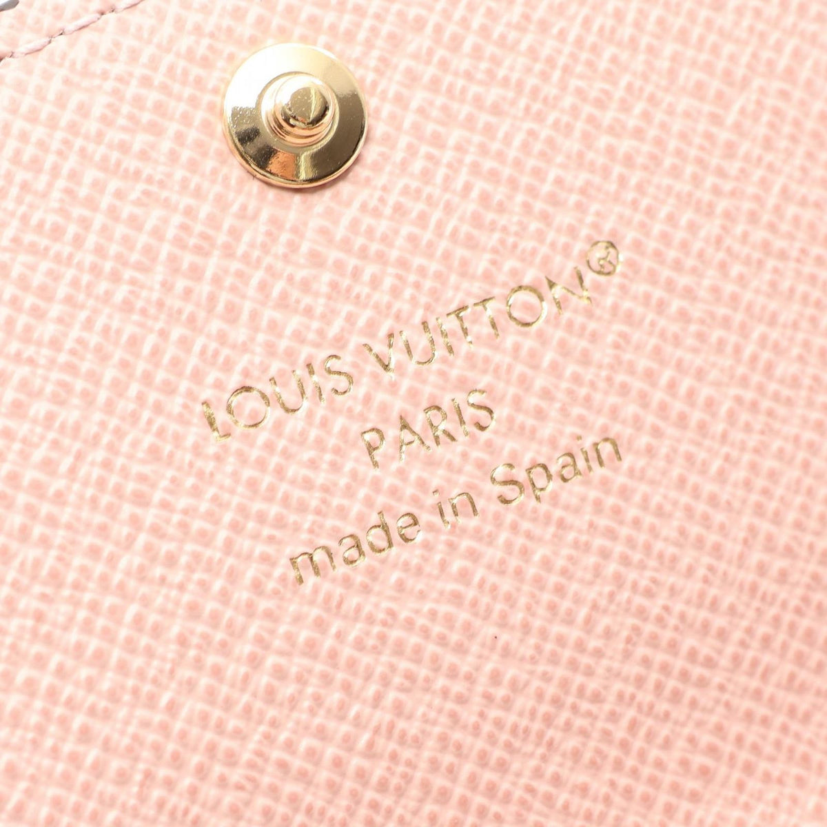 Louis Vuitton Coin Purse Porte Monnaie Rosalie Leather — view 4