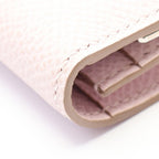 Hermes Bifold Wallet Bearn Soufflet Mauve Pale Leather — view 7