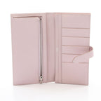Hermes Bifold Wallet Bearn Soufflet Mauve Pale Leather — view 3