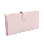 Hermes Bifold Wallet Bearn Soufflet Mauve Pale Leather — view 2