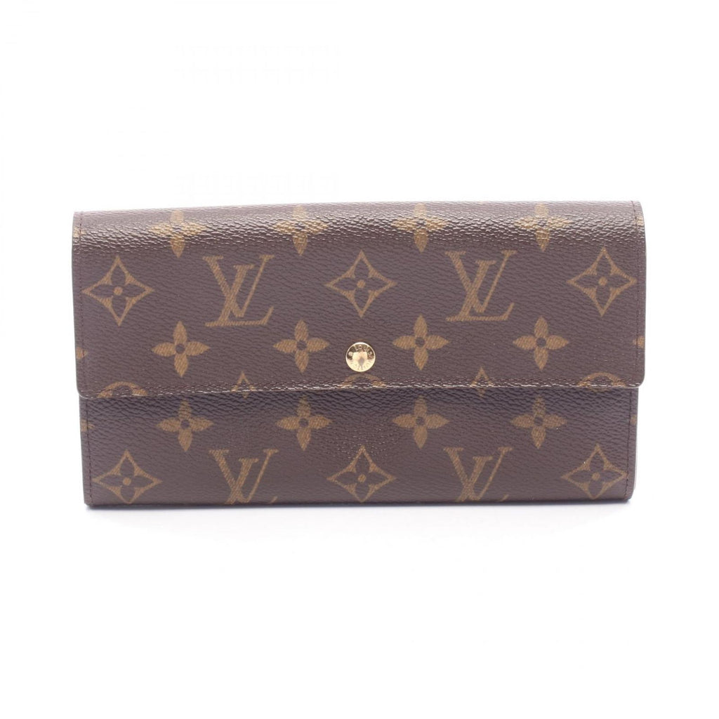 Louis Vuitton Bifold Wallet Pochette Porte Monnaie Credit Monogram