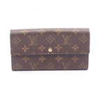 Louis Vuitton Bifold Wallet Pochette Porte Monnaie Credit Monogram