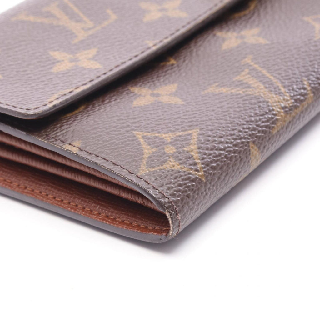 Louis Vuitton Bifold Wallet Pochette Porte Monnaie Credit Monogram — view 8
