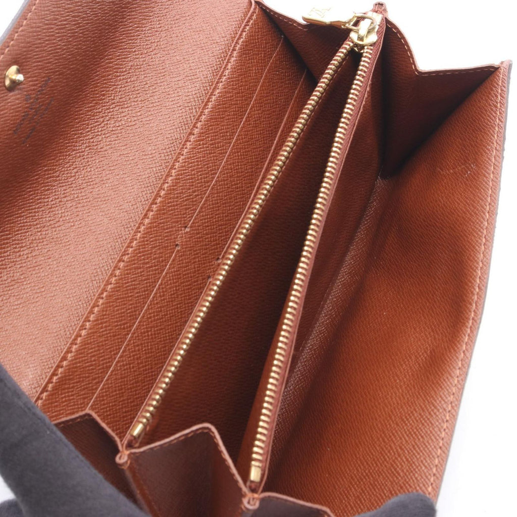 Louis Vuitton Bifold Wallet Pochette Porte Monnaie Credit Monogram — view 3