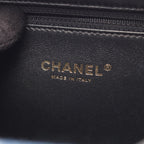 Chanel Shoulder Bag CC Filigree Vanity 2-Way Navy Black Caviar Leather CC — view 4