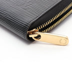 Louis Vuitton Round Wallet Zippy Epi Noir Leather — view 5