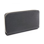 Louis Vuitton Round Wallet Zippy Epi Noir Leather — view 2