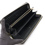 Louis Vuitton Round Wallet Zippy Epi Noir Leather — view 3