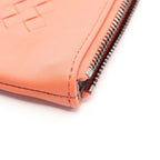 Bottega Veneta Clutch Intrecciato Salmon Pink Leather — view 7