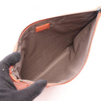 Bottega Veneta Clutch Intrecciato Salmon Pink Leather — view 3