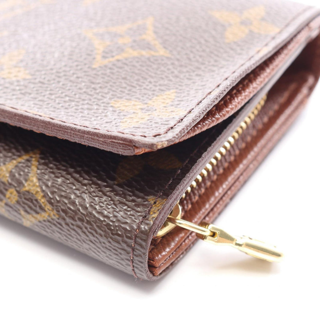 Louis Vuitton Bifold Wallet Porte Monnaie Billets Monogram Leather Tresor — view 7