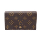 Louis Vuitton Bifold Wallet Porte Monnaie Billets Monogram Leather Tresor