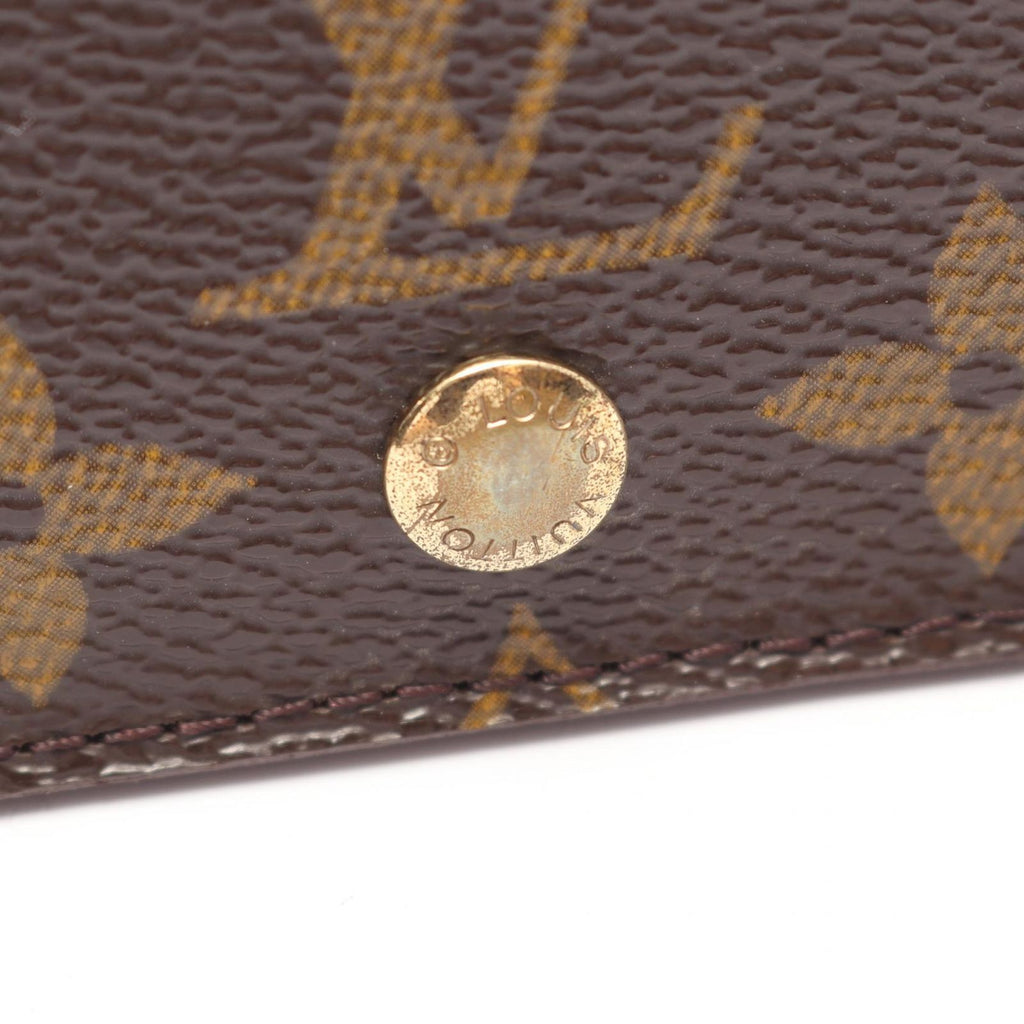 Louis Vuitton Bifold Wallet Porte Monnaie Billets Monogram Leather Tresor — view 8