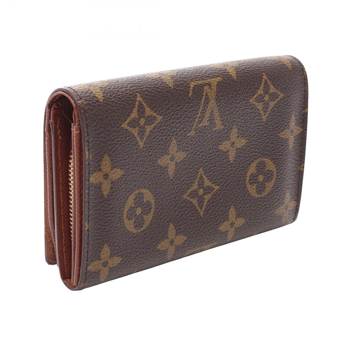 Louis Vuitton Bifold Wallet Porte Monnaie Billets Monogram Leather Tresor — view 2